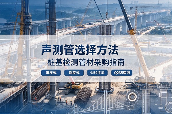 南华声测管选型标准