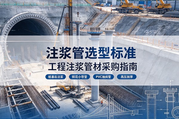 南华注浆管选型标准