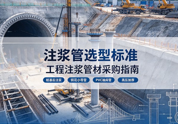 南华注浆管选型标准